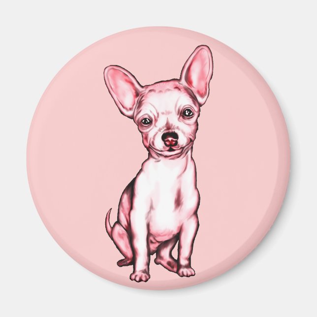 Aimant Juste le Chihuahua (Devant)