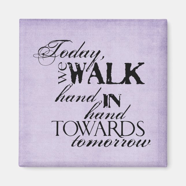 Aimant Juste marié (Devant)