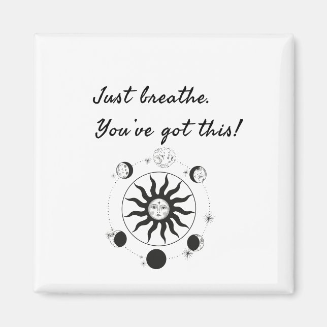 AIMANT JUSTE PASSER / CONCEPTION DU SOLEIL (Devant)