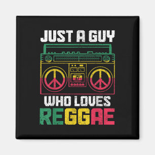 Aimant Juste un type qui aime le reggae Music Jamaïque Vi