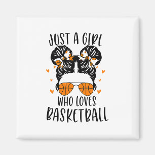 Aimant Juste Une Fille Qui Aime Le Basket-Ball