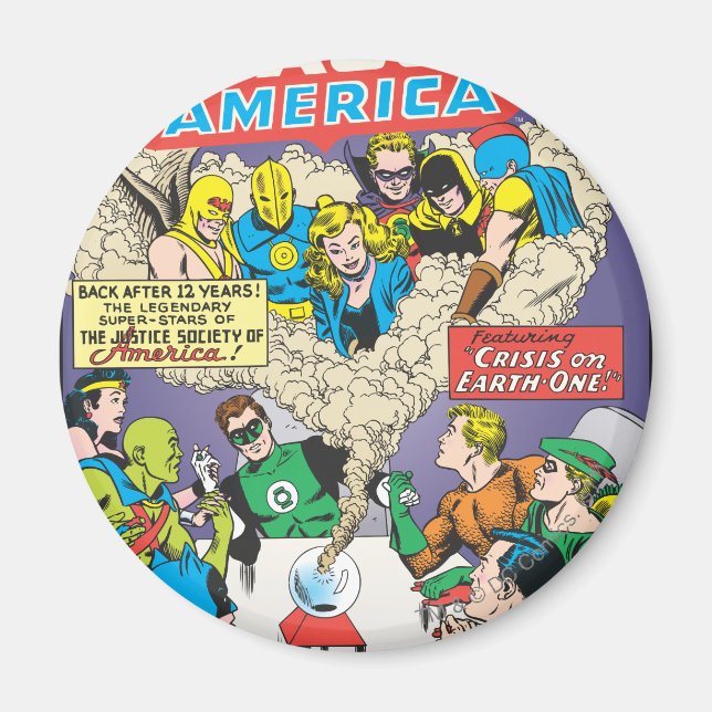 Aimant Justice League of America Numéro 21 - août (Devant)