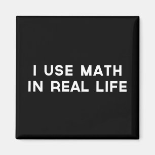 Aimant J'Utilise Les Maths Dans La Vie Réelle