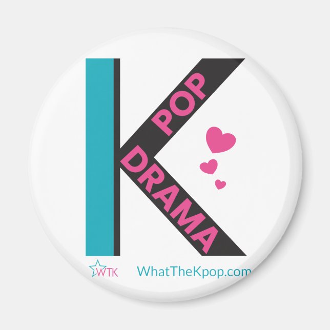 Aimant K-Pop et K-Drama Special Dual K Design (Devant)