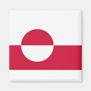 Aimant Kalaallit Nunaat - Grønland - Greenland Flag