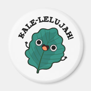 Aimant Kale-lelujah Funny Veggie Kale Pun