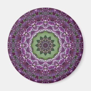 Aimant Kaléidoscope de lilas
