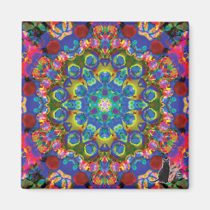 Aimant Kaléidoscope Doily