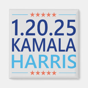 Aimant Kamala Harris 1ère femme présidente 1.20.25