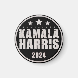 Aimant Kamala Harris 2024 Pour Président Élection Rétro
