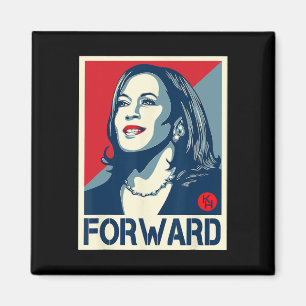 Aimant Kamala Harris 47ème élection du président America 