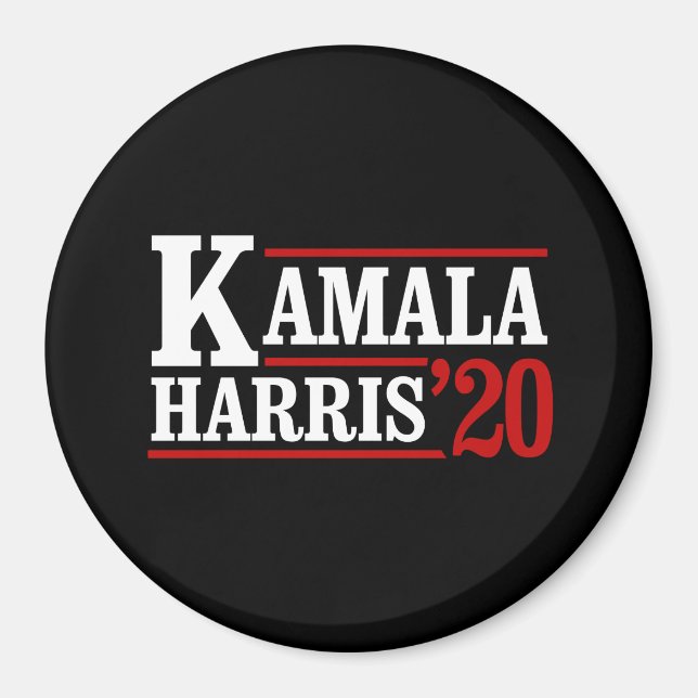 Aimant Kamala Harris à la présidence en 2020 - blanc - (Devant)
