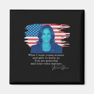 Aimant Kamala Harris cite Tee