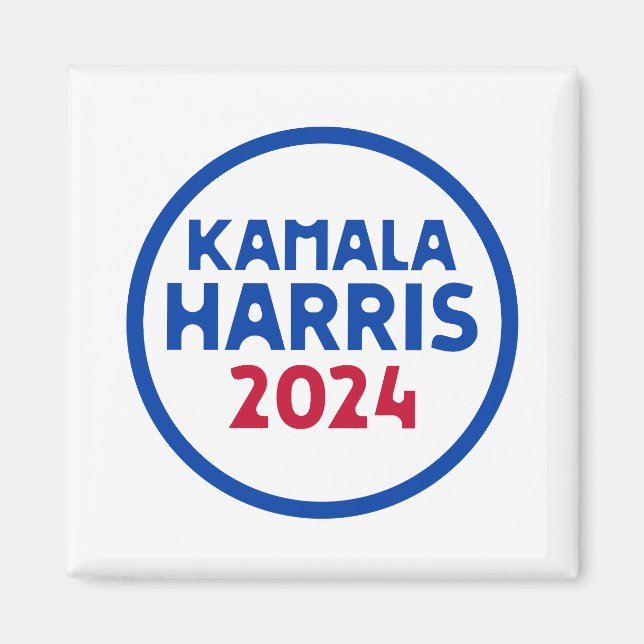 Aimant Kamala Harris pour le président 2024 (Devant)