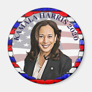 Aimant Kamala Harris pour l'élection présidentielle de 20