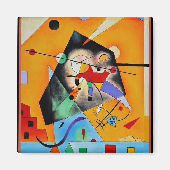 Aimant Kandinsky - Harmonie tranquille, (Devant)