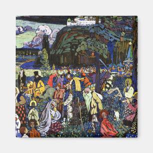 Aimant Kandinsky - La vie colorée,