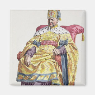 Aimant Kang Tsi (1662-1722) Empereur de Manchu de Chine