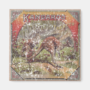 Aimant Kangaroo Tobacco 1900