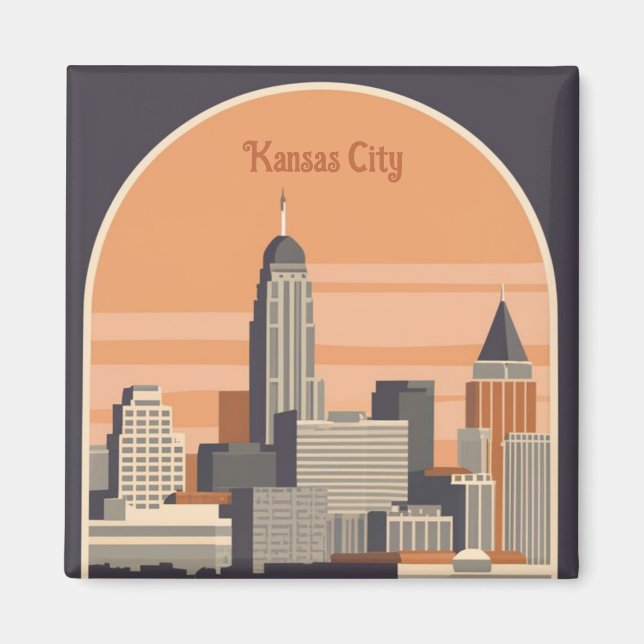 Aimant Kansas City, Missouri (Devant)