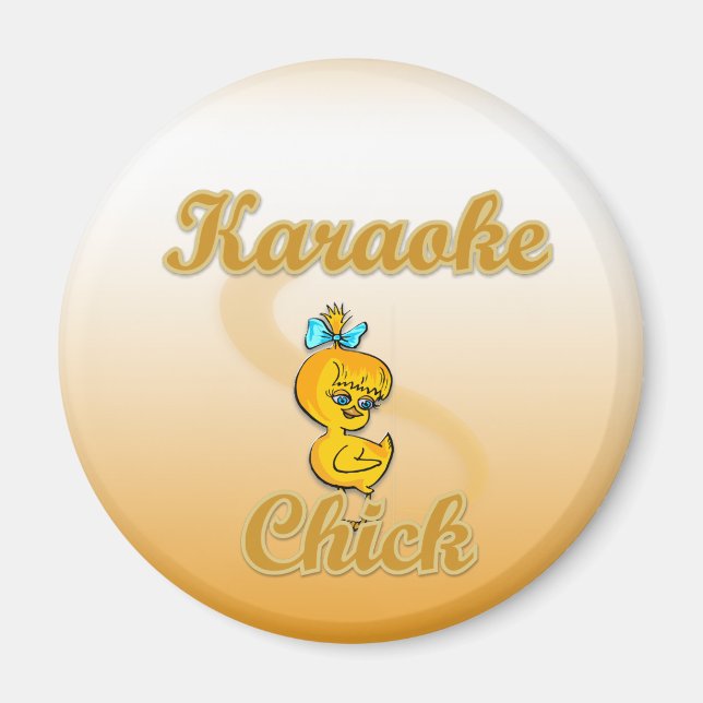 Aimant Karaoke Chick (Devant)