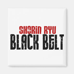 Aimant Karaté de ceinture noire de Shorin Ryu
