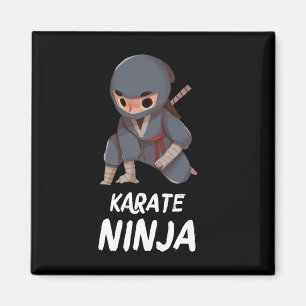Aimant Karate Ninja Boy Funny Arts Martiaux Sports