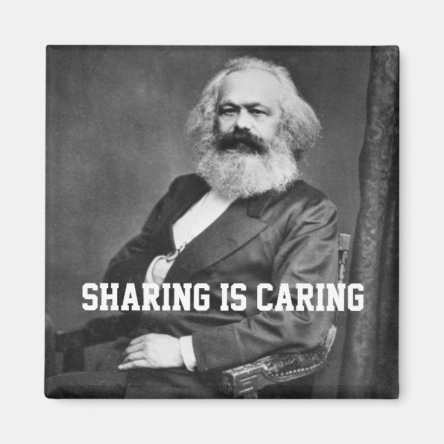 aimant Karl Marx (Devant)