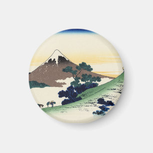 Aimant Katsushika Hokusai. Le col de l'Inume dans la prov
