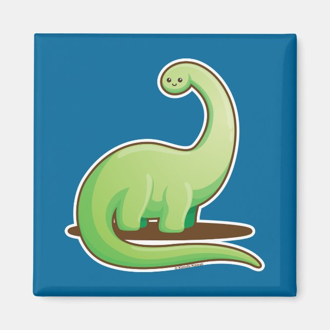 Aimant Kawaii Bronto (Devant)