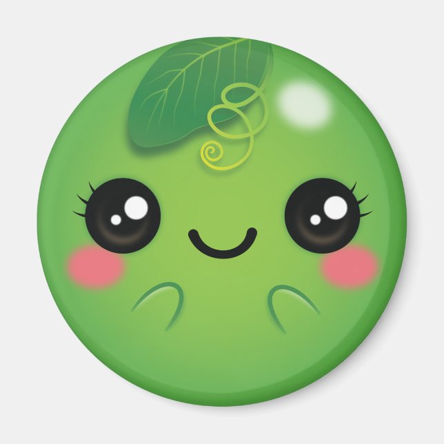 Aimant Kawaii Pea (Devant)