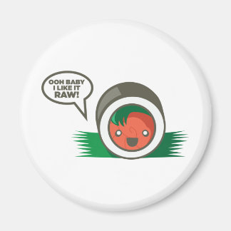 Aimant Kawaii Sushi- Ooh Baby Je l'aime Raw