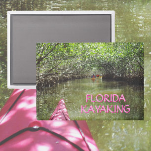 Aimant Kayak à travers les mangroves, aventure en Floride