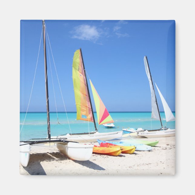 Aimant Kayaks, Catamarans Et Kayaks| Plage Cubaine (Devant)