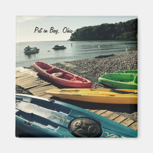 Aimant Kayaks sur place dans la baie
