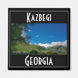 Aimant Kazbegi Stepantsminda Géorgie Caucuses Montagnes