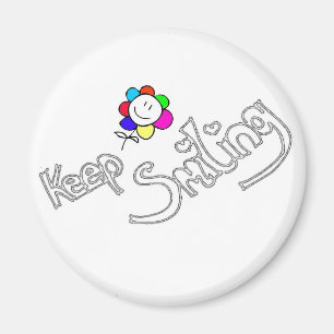 Aimant Keep smiling