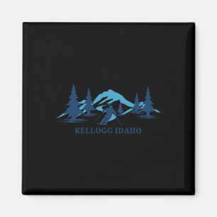 Aimant Kellogg Idaho Station de ski Ski