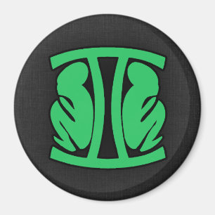 Aimant Kelly Green Gemini
