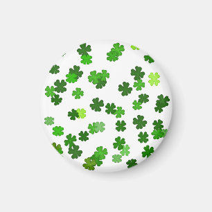 Aimant Kelly green "Shamrocks en train de tomber"
