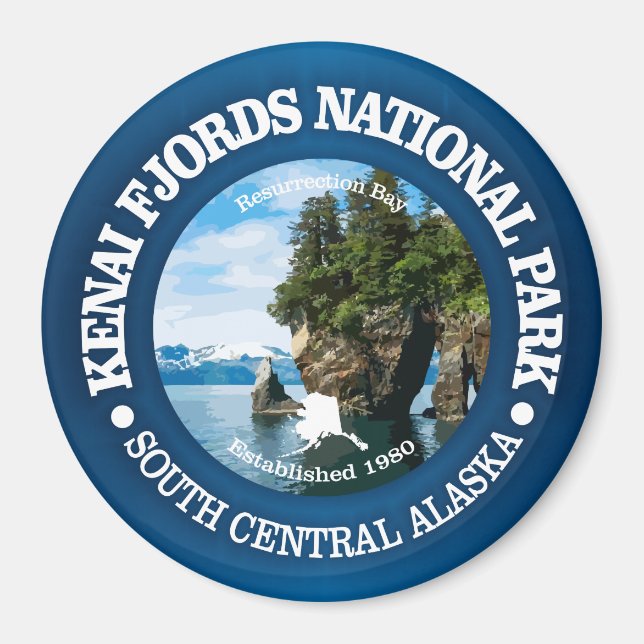 Aimant Kenai Fjords NP (Devant)