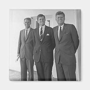 Aimant Kennedy Brothers, John, Ted, Robert