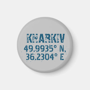 Aimant Kharkiv Ukraine Latitude & Longitude en détresse