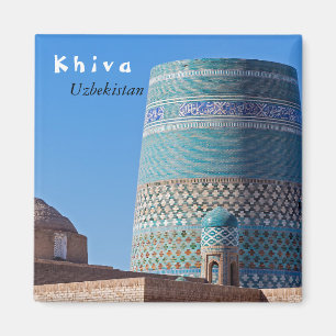 Aimant Khiva, Ouzbékistan - Minaret Islam Khodja