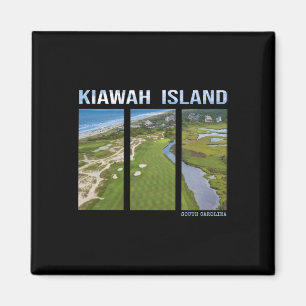 Aimant Kiawah Island South Carolina Famille Golf Vacances