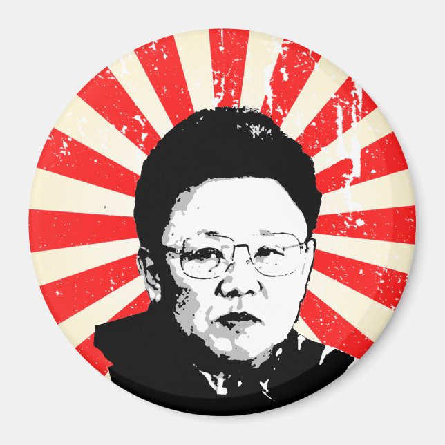 Aimant Kim Jong Il (Devant)
