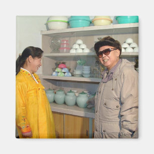Aimant Kim Jong-il, Corée du Nord