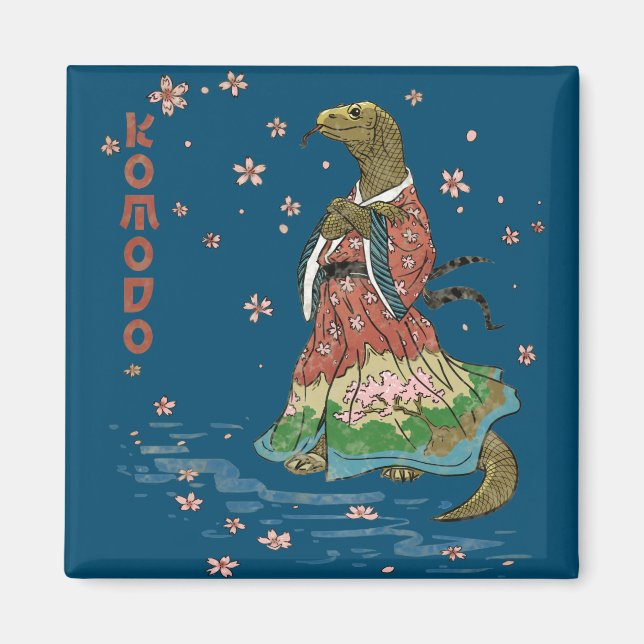 Aimant Kimono Dragon (Devant)