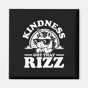 Aimant Kindness Anti Bulbing Week Unicorn A Reçu Rizz Sti