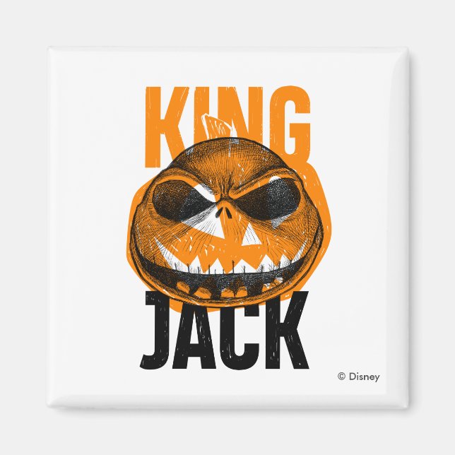 Aimant King Jack Skellington (Devant)